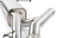 (image for) Dinan 20-26 BMW X5 M/X6 M (F95/F96) Valved Axleback Exhaust System - Black Tips