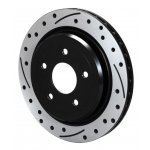 (image for) Wilwood Rotor-Rear-SRP-C5/C6 Vette-LH-BLK 12.00 x 1.03 - 5 x 4.75in