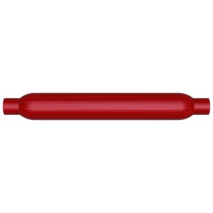 (image for) MagnaFlow Muffler Red Pack Series Glasspack 3.5in Rd 22in Body Length 2in/2in Inlet/Outlet