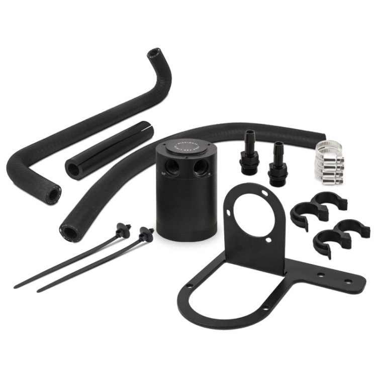 (image for) Mishimoto 2022+ Honda Civic 1.5T Baffled Oil Catch Can PCV Side