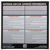 (image for) K&N 15-18 Audi A4 L4-1.4L 18-20 A5/RS5 2021 Q5 F/I Drop In Replacement Air Filter