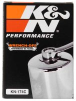 (image for) K&N Oil Filter 02-10 Harley Davidson VRSC 3in OD x 3.844in Height