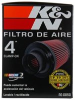 (image for) K&N Universal Air Filter (4in. Flange / 6in. Base OD / 4-5/8in. Top OD / 6in. Height)