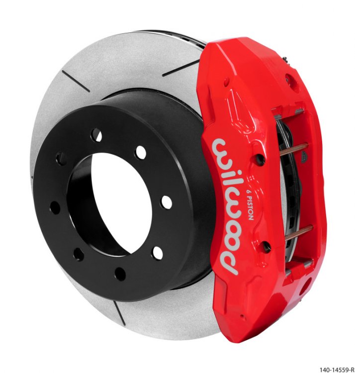 (image for) Wilwood TX6R Rear Kit 15.50in Red 13-17 Ford F-250/F-350 - 4WD