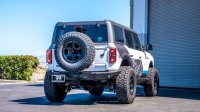 (image for) Borla 21-22 Ford Bronco 2.3L 4WD S-Type Axle Back Exhaust w/ Black Coated Tips