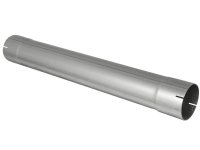 (image for) aFe MACHForce XP Exhausts Muffler Delete Aluminized 4 ID In/Out 8 Dia