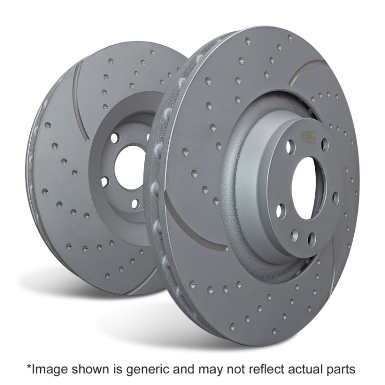 (image for) EBC 08-10 BMW 128 3.0 GD Sport Rear Rotors