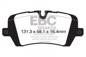 (image for) EBC 13+ Land Rover Range Rover 3.0 Supercharged Yellowstuff Rear Brake Pads