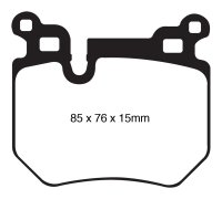(image for) EBC 08-10 BMW 135 3.0 Twin Turbo Yellowstuff Rear Brake Pads