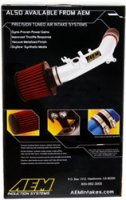 (image for) AEM DryFlow Air Filter - Round 2.75in ID x 6.25in OD x 8.25in H fits 2007-2014 Ford/Volvo