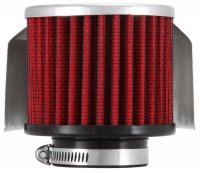 (image for) K&N 1.5in Flange ID x 3in OD x 2.5in Height Clamp On Crankcase Vent Filter