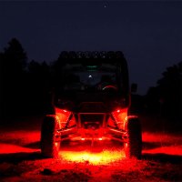 (image for) KC HiLiTES Cyclone V2 LED - Replacement Lens - Red - Single