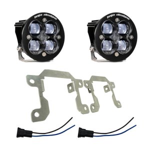 (image for) Baja Designs 2019+ Ram 2500/3500 Big Horn Fog Pocket Kit - Clear
