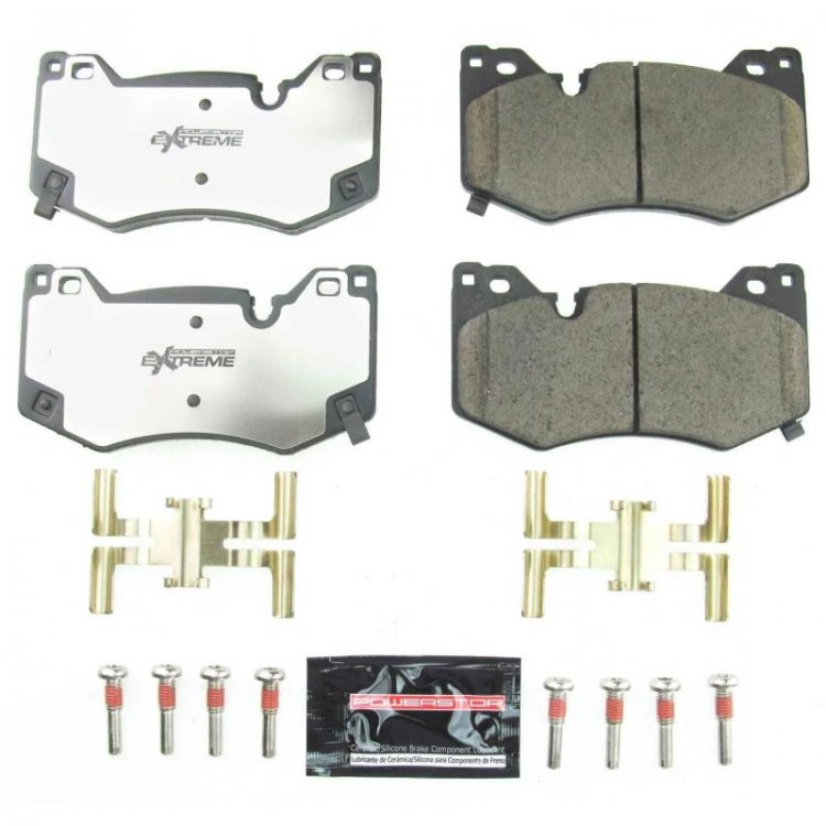 (image for) Power Stop 2020 Chevrolet Corvette Front Z26 Extreme Street Brake Pads w/Hardware