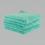 (image for) Chemical Guys Workhorse Microfiber Towel (Exterior)- 16in x 16in - Green - 3 Pack