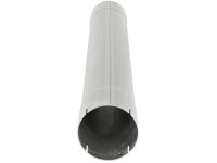 (image for) aFe MACHForce XP Exhausts Muffler Delete Aluminized 4 ID In/Out 8 Dia