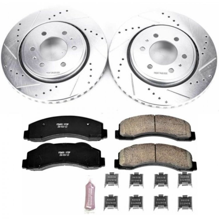 (image for) Power Stop 10-18 Ford Expedition Front Z23 Evolution Sport Brake Kit