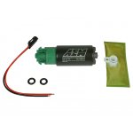 (image for) AEM 340LPH 65mm Fuel Pump Kit w/ Mounting Hooks - Ethanol Compatible