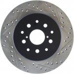 (image for) StopTech 5/93-98 Toyota Supra Left Rear Slotted & Drilled Rotor
