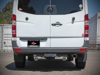 (image for) aFe Vulcan Series 3in 304SS DPF-Back Exhaust w/ Polished Tip 14-18 Mercedes-Benz Sprinter 2500