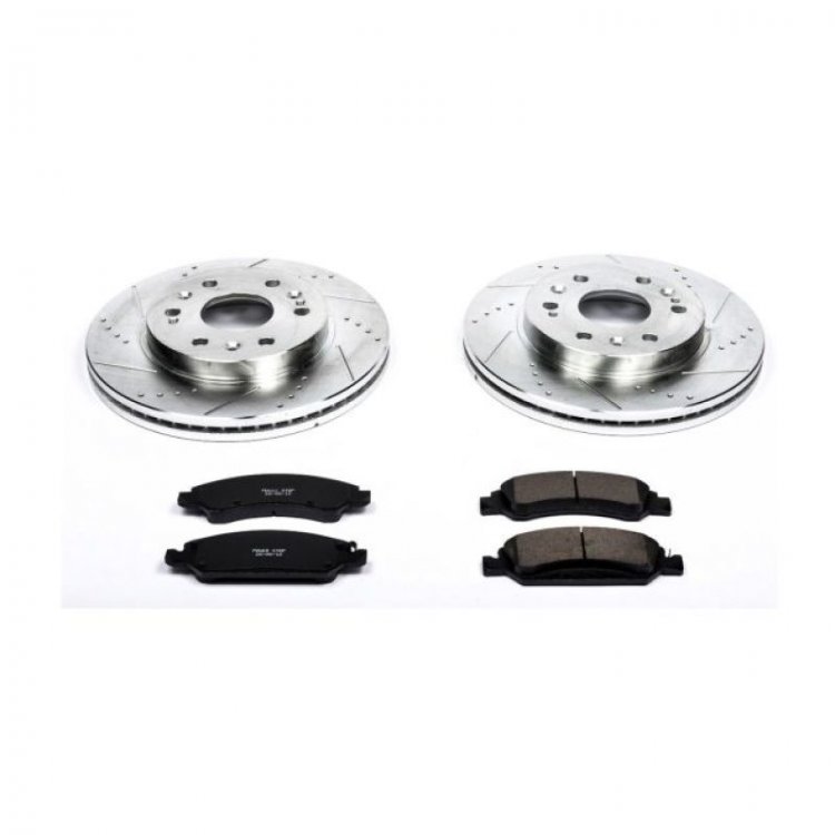 (image for) Power Stop 08-19 Cadillac Escalade Front Z23 Evolution Sport Brake Kit