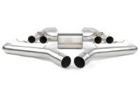 (image for) Dinan 21-27 BMW M3/M4 (G80/G82/G83) Valved Axleback Exhaust System - Black Tips