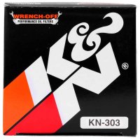 (image for) K&N Honda / Kawasaki / Yamaha / Polaris / Victory 2.688in OD x 3.344in H Oil Filter