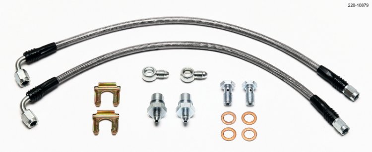 (image for) Wilwood Flexline Kit Rear Mini Cooper w/ Combination Parking Brake Caliper