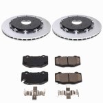 (image for) Power Stop 15-19 Chevrolet Corvette Rear Z17 Coated Brake Kit