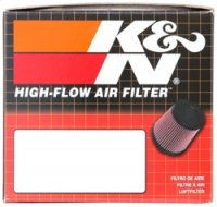 (image for) K&N Universal Chrome Filter 1 15/16 inch FLG / 3 inch Base / 2 inch Top / 3 inch Height