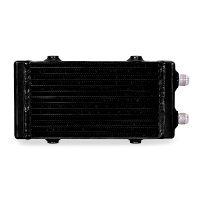 (image for) Mishimoto Universal Small Bar and Plate Dual Pass Black Oil Cooler