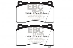 (image for) EBC 09+ Hyundai Genesis Coupe 2.0 Turbo (Brembo) Yellowstuff Front Brake Pads