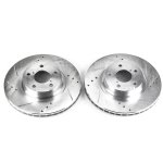 (image for) Power Stop 05-06 Saab 9-2X Front Evolution Drilled & Slotted Rotors - Pair
