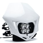 (image for) Baja Designs Squadron 2.0 Sport (Spot) - Clear A/C w/MC Race LED Light - White