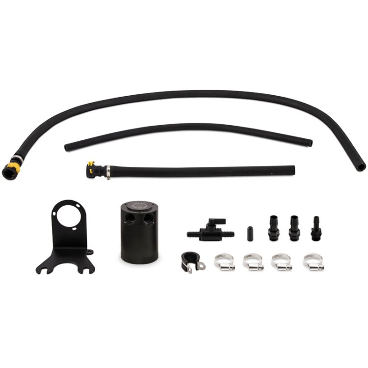 (image for) Mishimoto 2018+ Jeep Wrangler JL 3.6L Baffled Oil Catch Can