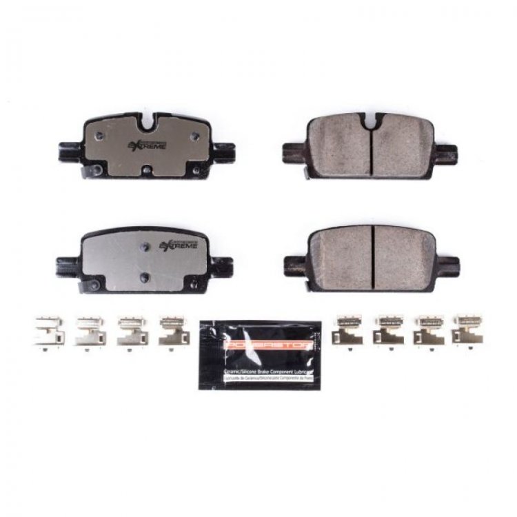(image for) Power Stop 2019 Chevrolet Silverado 1500 Rear Z36 Truck & Tow Brake Pads w/Hardware