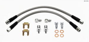 (image for) Wilwood Flexline Kit D52 Caliper 14in w/ Banjo 10mm -3/8-24 Chassis