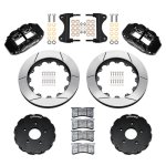 (image for) Wilwood 14-19 Chevrolet Corvette C7 Forged Narrow Superlite 6R Front BBK - 14.00 Rotor - Black