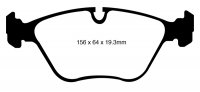 (image for) EBC 10-14 BMW X5 4.4 Twin Turbo (50) Yellowstuff Front Brake Pads